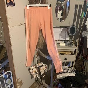Peach adidas leggings. Brand new. Never worn